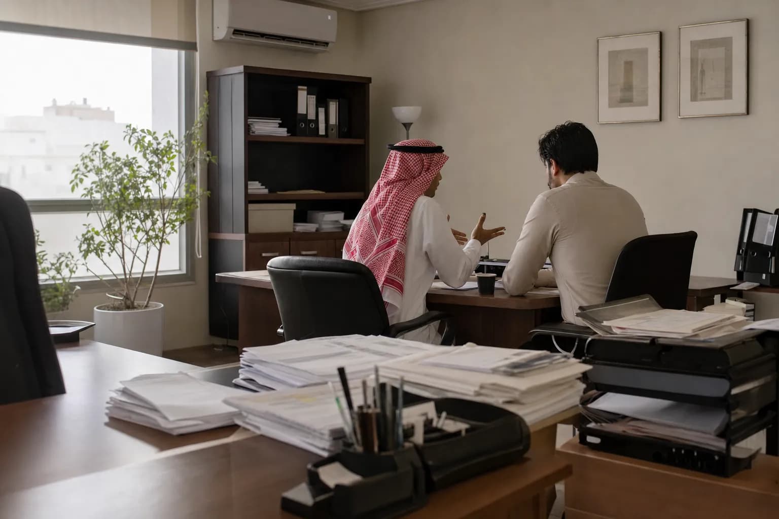 A view of the you law workplace